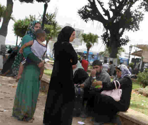 L’opération a été organisée tôt dans la matinée d’hier ,Les Subsahariens de Yaghmoracen transférés à Boufatis