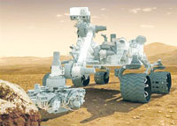 Mars : le robot Curiosity s&rsquo;est posé ce matin sur la planète