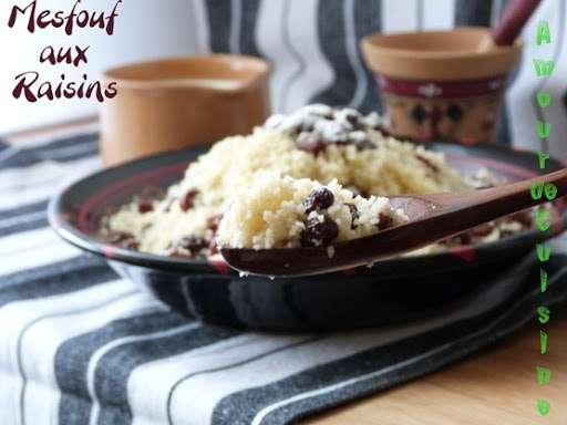 mesfouf aux raisins secs