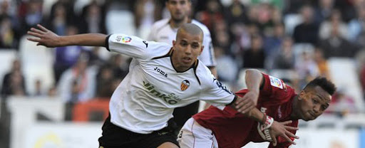 Pellegrino prépare un 4-2-3-1 Feghouli, Jonas et Guardado derrière Soldado au Bernabeu