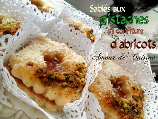 sablés a la confiture d&rsquo;abricots