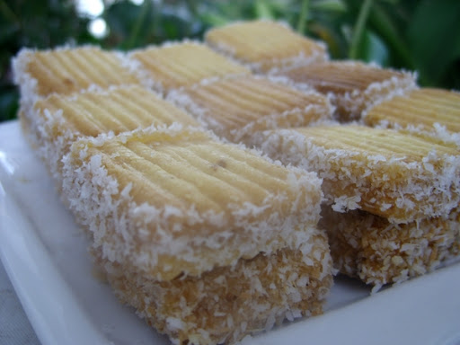 Sablés à la noix de coco et Nescafé