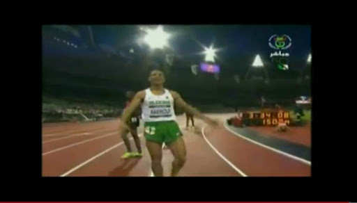 Toufik Mekhloufi notre champion olympique 1500m, la course commentée par l&rsquo;ENTV