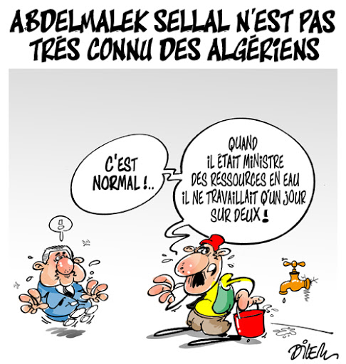 Abdelmalek Sellal n&rsquo;est pas très connu des algériens