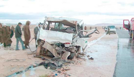 Carnage au Sud Algérien & Bouira: 17 morts & 38 Blessés dans trois accidents de la route.