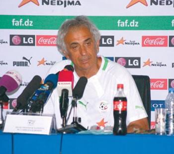 Conférence de presse de Halilhodzic,«Je veux une qualification à la CAN»
