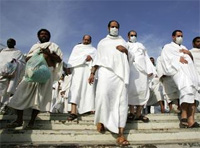 Départ d’Oran du premier groupe de 255 hadjis aux Lieux-Saints de l’Islam