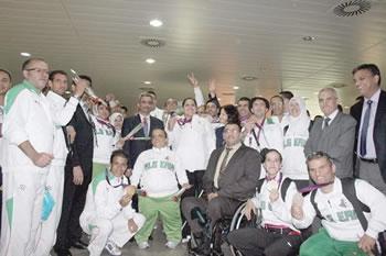 Ils ont honoré le pays lors des jeux paralympiques,L&rsquo;Algérie des handicapés qui gagne