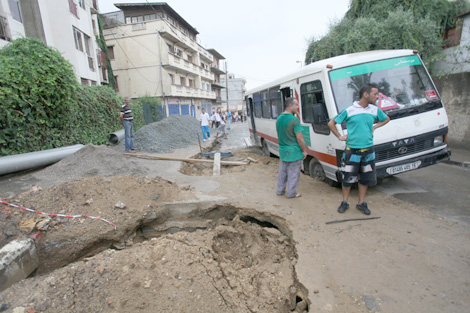 Intempéries à Béjaia, Une partie de la ville submergée par les eaux