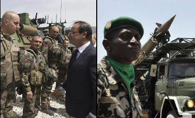 Intervention militaire française au Nord-Mali,Bruit de bottes à nos frontières