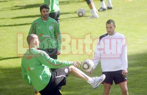 Libye 0-Algérie 0 (mi-temps)