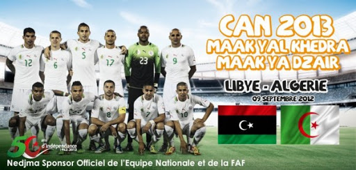 Match Libye Algérie en direct streaming live 09/09/2012 à 18:00 sur Algérie360