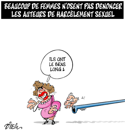 Beaucoup de femmes n&rsquo;osent pas dénoncer les auteurs de harcèlement sexuel