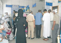 Bureaux de poste, Colère et bousculades