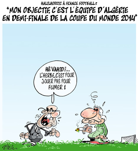 Halilhodzic :mon objectif,c&rsquo;est l&rsquo;équipe d&rsquo;Algérie en demi-Finale de la coupe du monde 2014