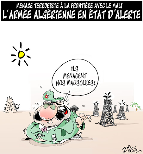 L&rsquo;armée algérienne en état d&rsquo;alerte