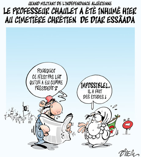 Le professeur Chaulet a été inhumé hier au cimetière chrétien de Diar essaada