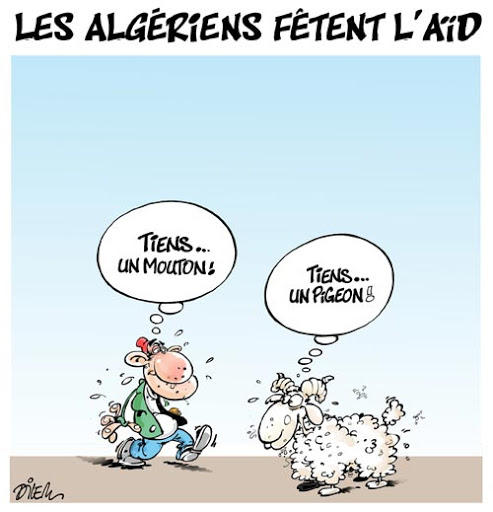 Les Algériens fétent l&rsquo;Aid