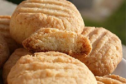 Biscuit au citron vert et noix de coco (sans oeufs)