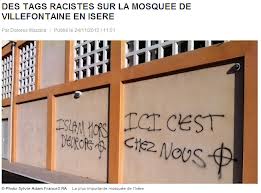 France : Des tags xénophobes sur une mosquée près de Lyon