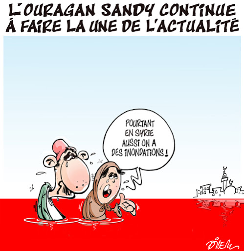 L&rsquo;ouragan Sandy continue à faire la une de l&rsquo;actualité