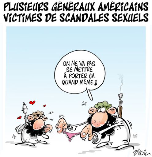 Plusieurs généraux américains victimes de scandales sexuels
