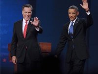 Présidentielles américaines Oba, Obama et Romney au coude à coude