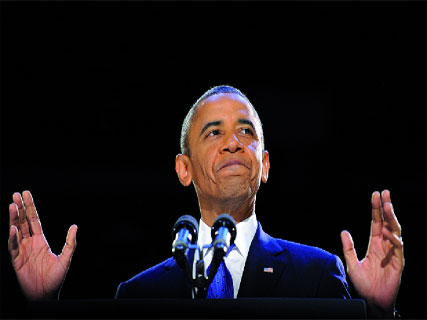 Récit d’une journée pas comme ,les autres Obama met fin au suspense