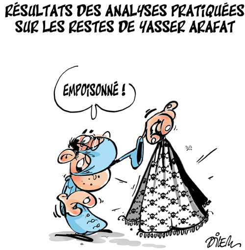 Résultats des analyses pratiquées sur les restes de Yasser arafat