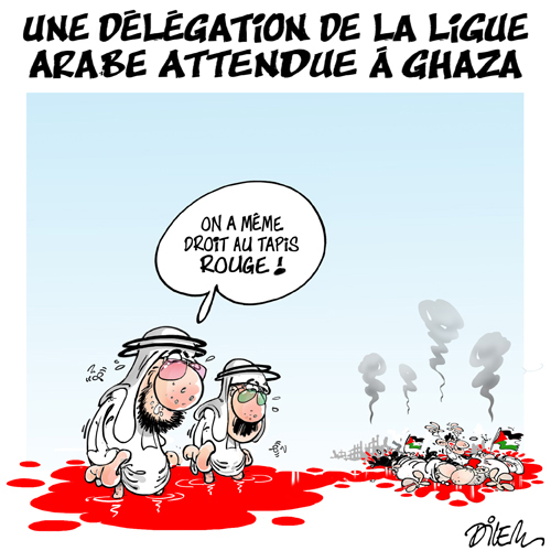 Une délégation de la ligue arabe attendue à Ghaza