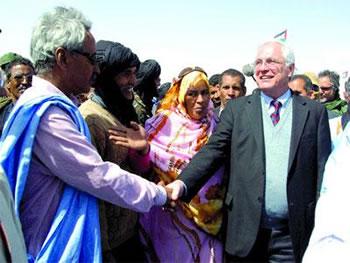 Visite Historique de Ross à Layoune,Le Makhzen en état d&rsquo;alerte