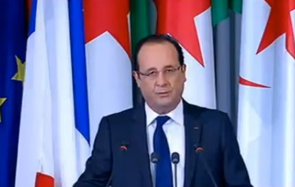 Algérie-France,Les petits messages de Hollande