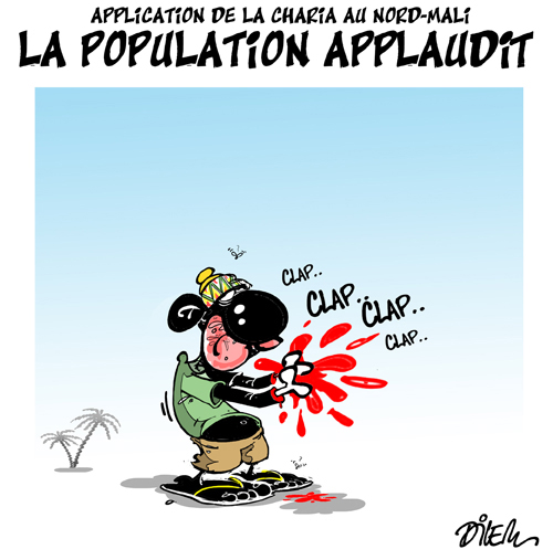 Application de la charia au Nord-Mali,La population applaudit