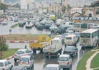 Carrefours inondés, chaussées impraticables, trémies immergées ,Il suffit de quelques millimètres de pluie…