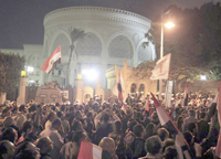 Egypte ,L’opposition maintient la pression