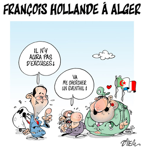 François Hollande à Alger