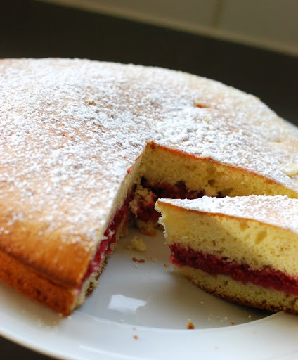 Gâteau à la confiture