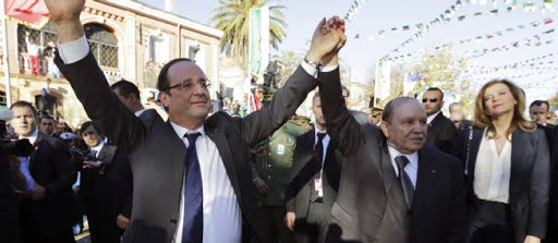 Hollande : « Avec Bouteflika, j&rsquo;ai le sentiment de faire l&rsquo;histoire »