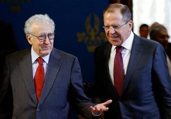 Il discutera de la crise Syrienne avec les Russes,Lakhdar Brahimi aujourd&rsquo;hui à Moscou