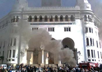 Incendie à la Grande Poste d&rsquo;Alger : pas moins de 20 000 lignes téléphoniques touchées