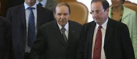 Le président Français accueilli en fanfare à Alger,Hollande: « Le temps d&rsquo;un nouvel âge »