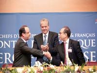 Le président français devant les chefs d’entreprise La France “doit être au rendez-vous que l’Algérie lui a donné”