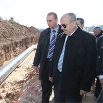 m. necib à bouira, La gestion rationnelle de l’eau, un défi