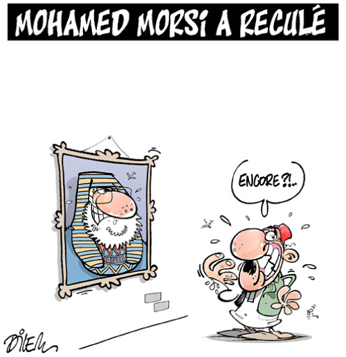 Mohamed Morsi a reculé