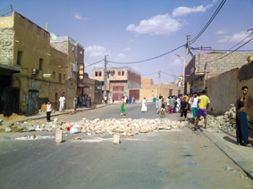 Troubles au sud de la ville d’Oran