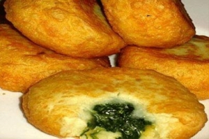 Boulettes de pommes de terre farcies d’épinards