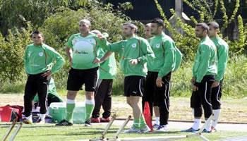EN : Les Verts s’entraînent dans le secret