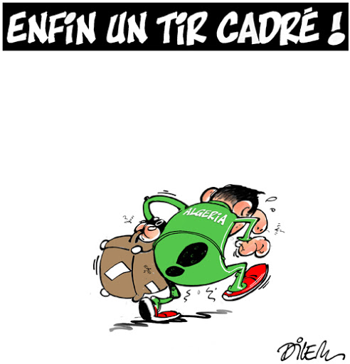 Enfin un tir cadré !