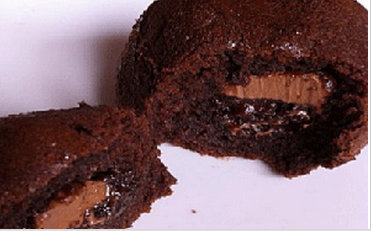 Fondant au chocolat praliné