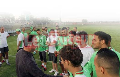 Joseph Ged rend visite aux Verts